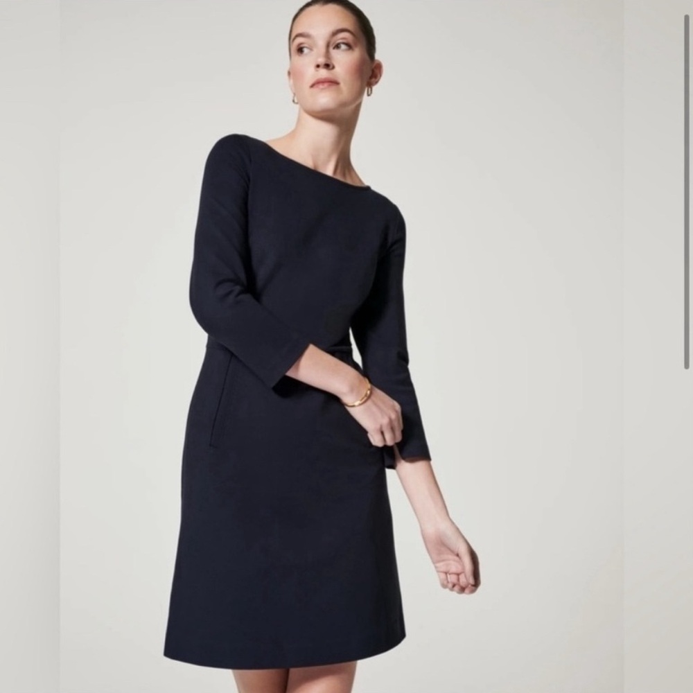 SPANX Perfect Shift Black Dress